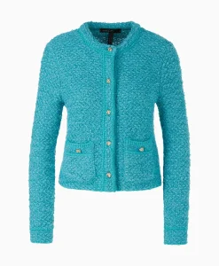 Marccain Collectie Vest Wc 39.03 M01 Turquoise