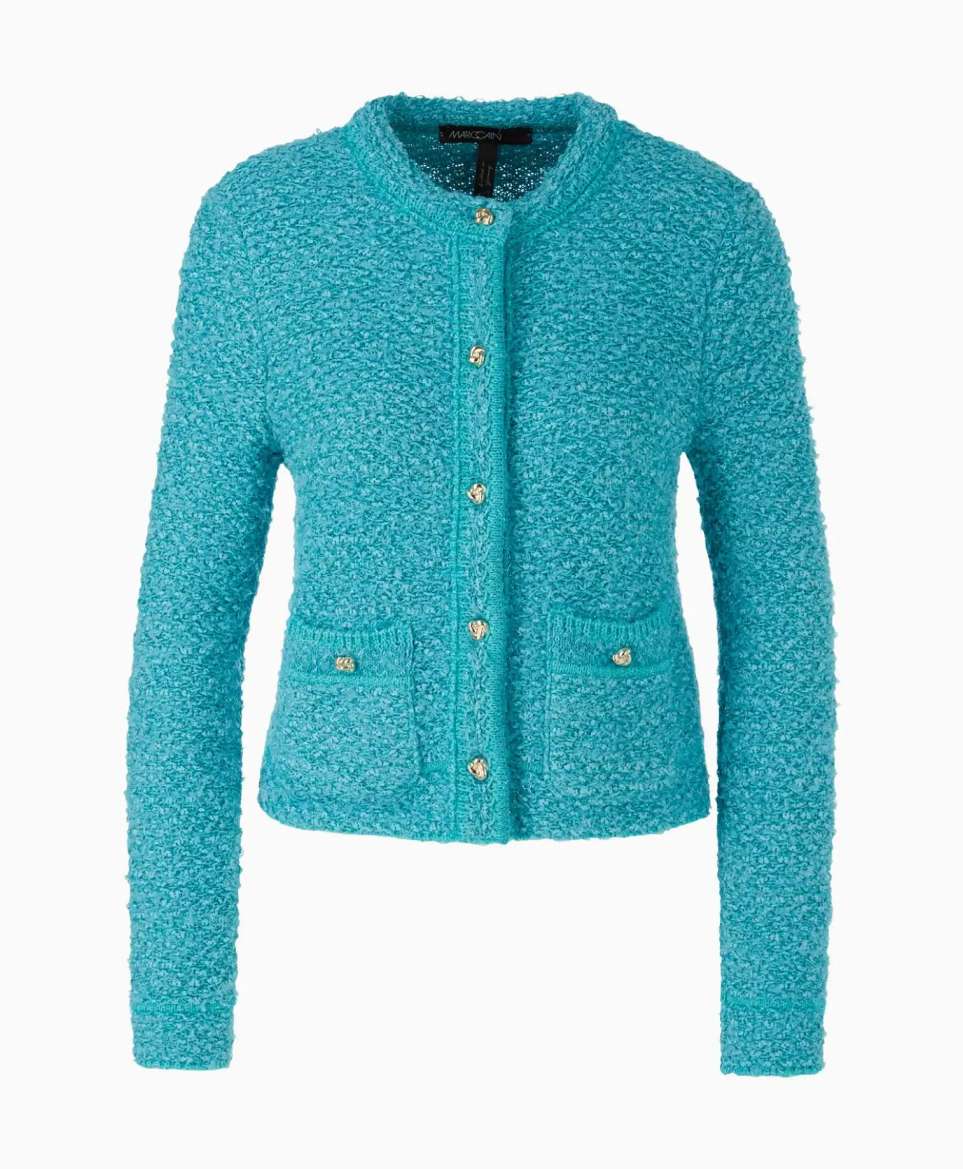 Marccain Collectie Vest Wc 39.03 M01 Turquoise