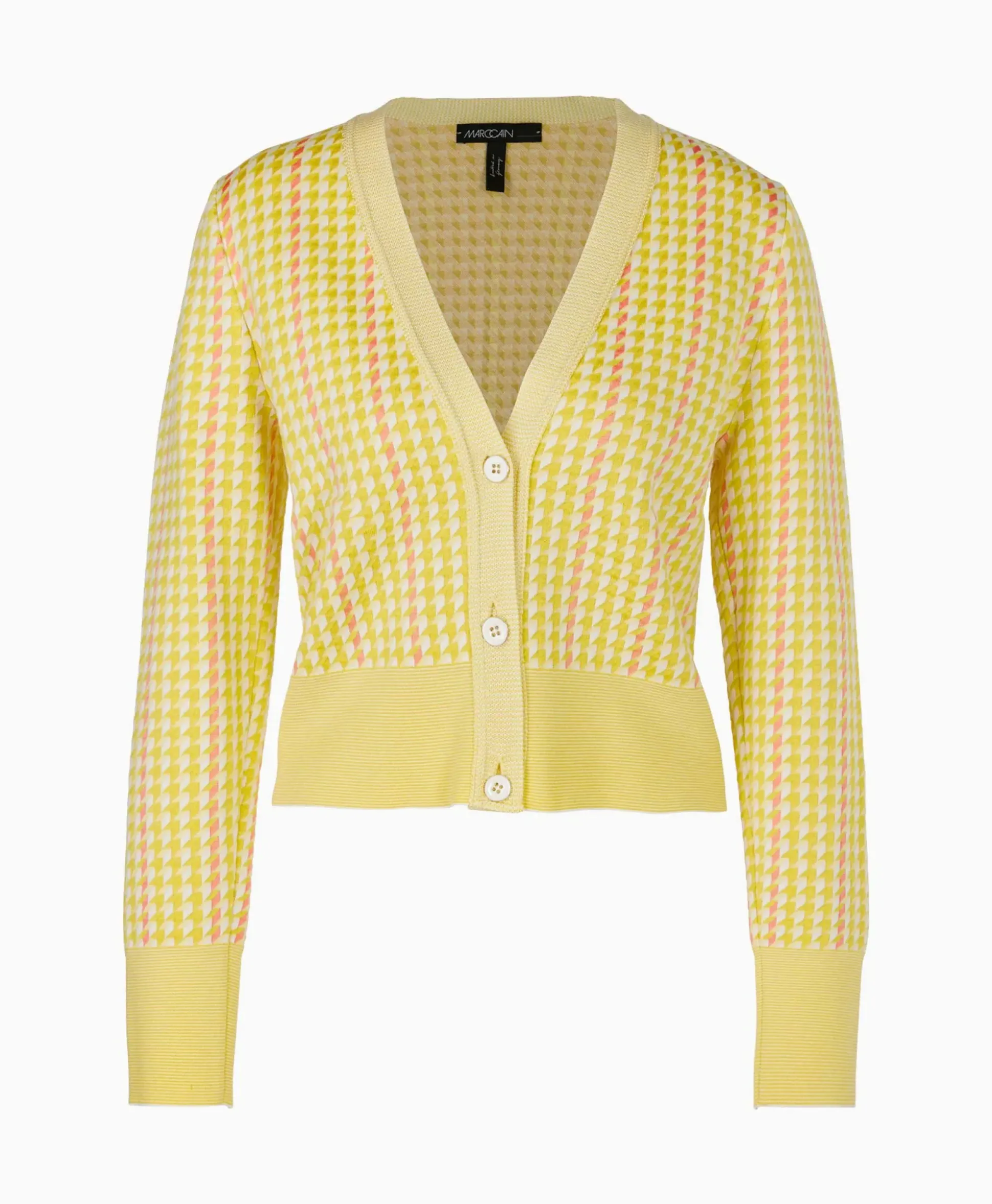 Marccain Collectie Vest Wc 39.15 M33 Midden Geel