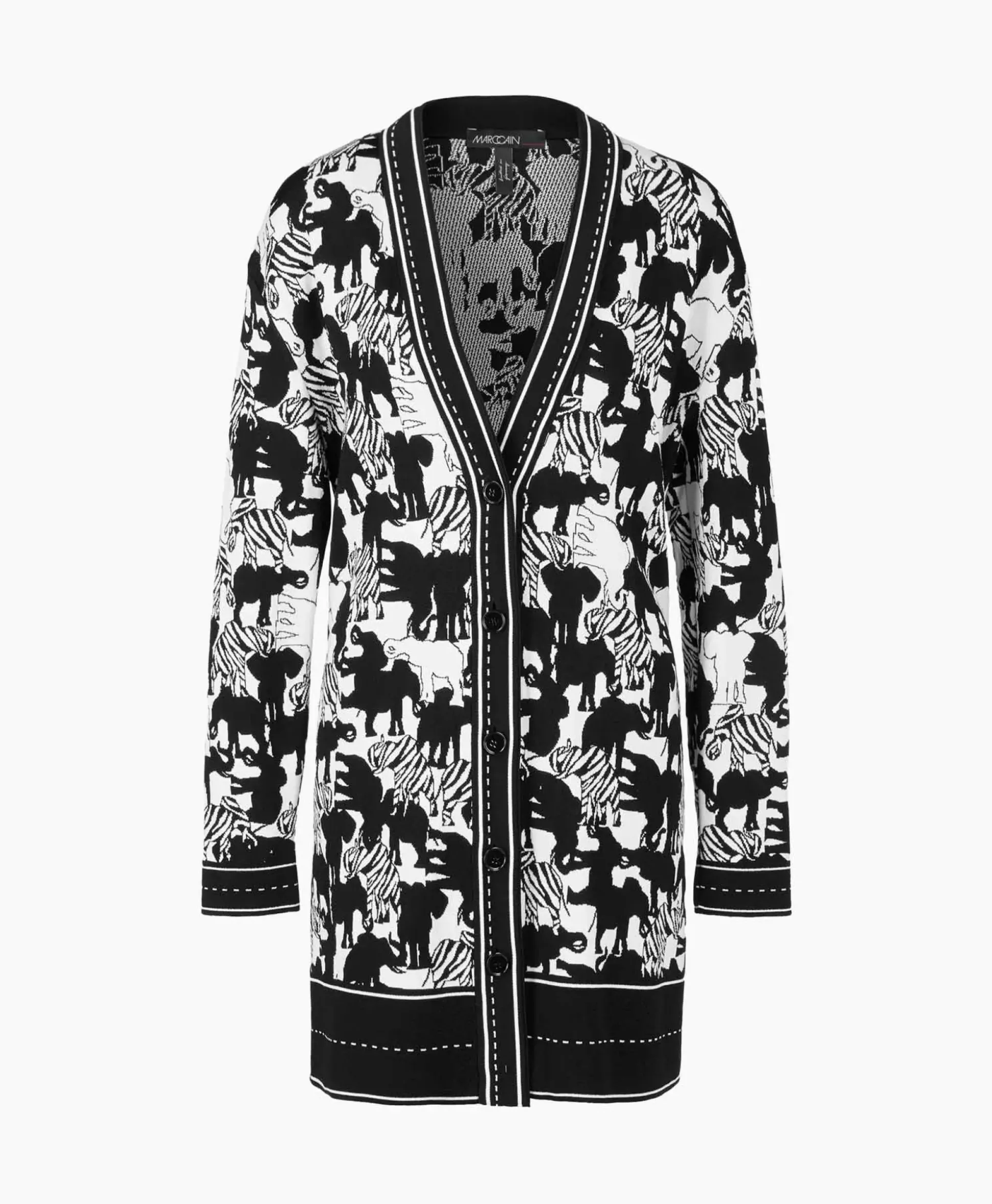 Marccain Collectie Vest Wc 39.18 M03 Print + 2 Kleurig