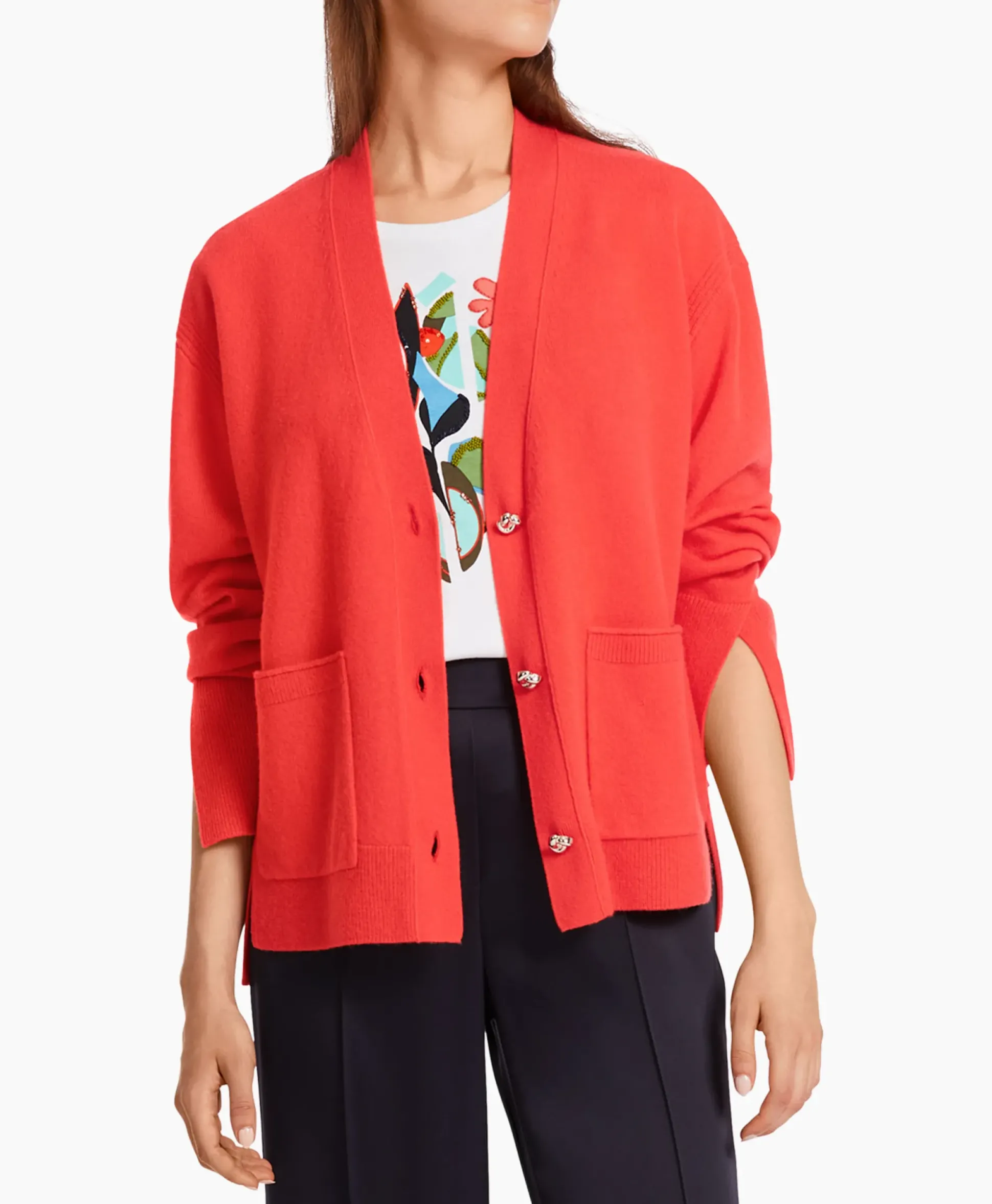Marccain Collectie Vest Wc 39.05 M51 Grijs