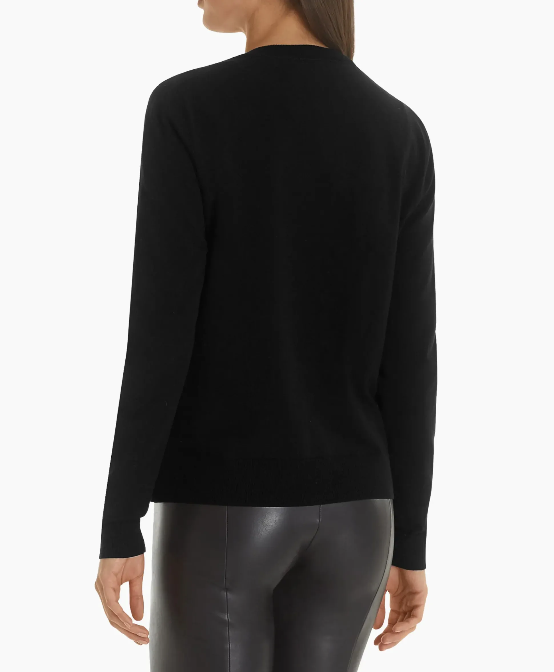 Marccain Essentials Vest +E 39.01 M11 Zwart