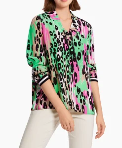 Marccain Sport Blouse Ws 51.08 W05 Groen