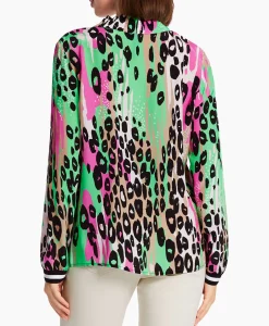 Marccain Sport Blouse Ws 51.08 W05 Groen