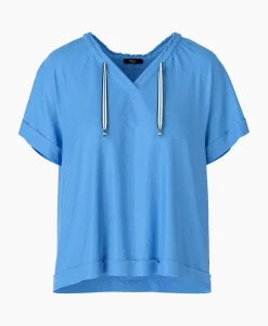 Marccain Sport Blouse Ws 55.07 J67 Donker Blauw