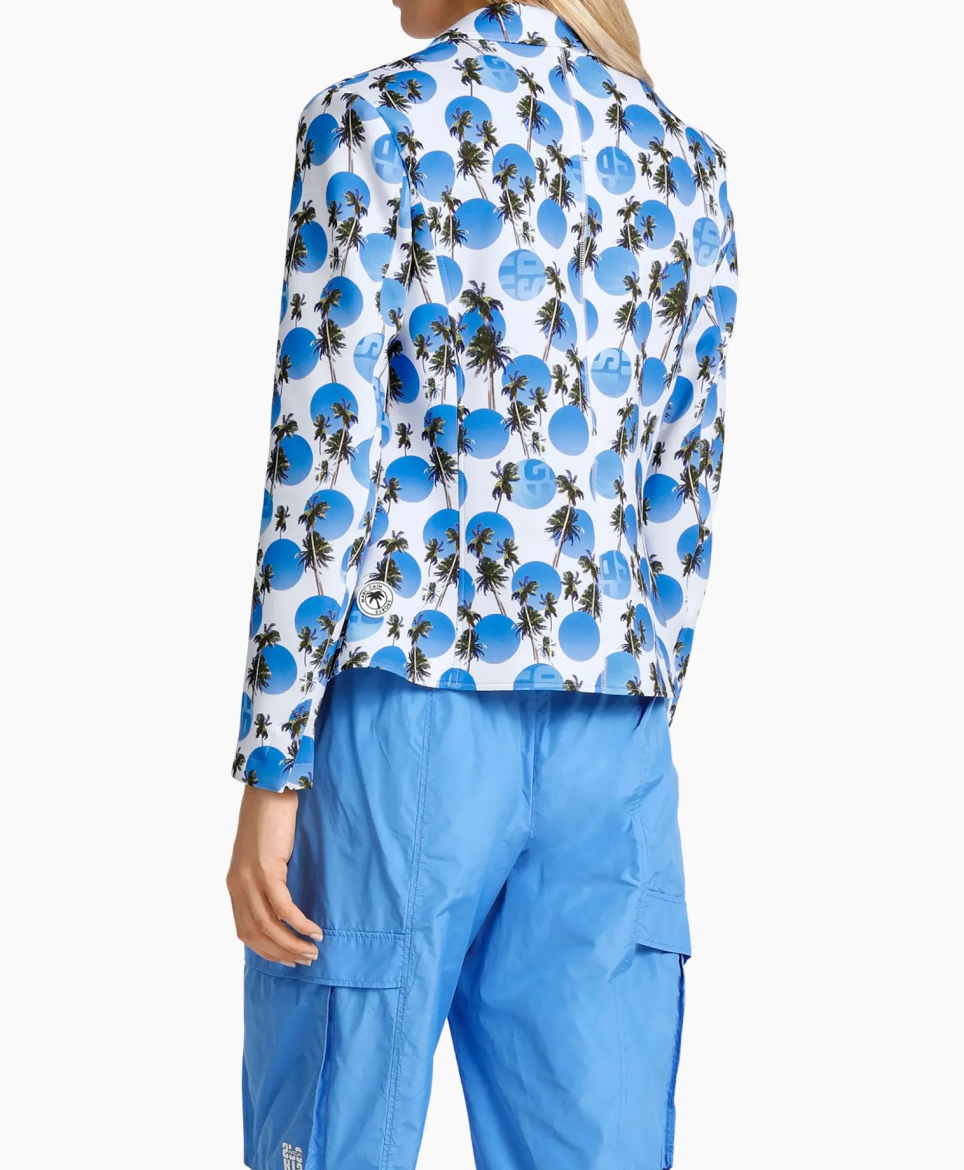 Marccain Sport Jasje Ws 34.08 J77 Donker Blauw