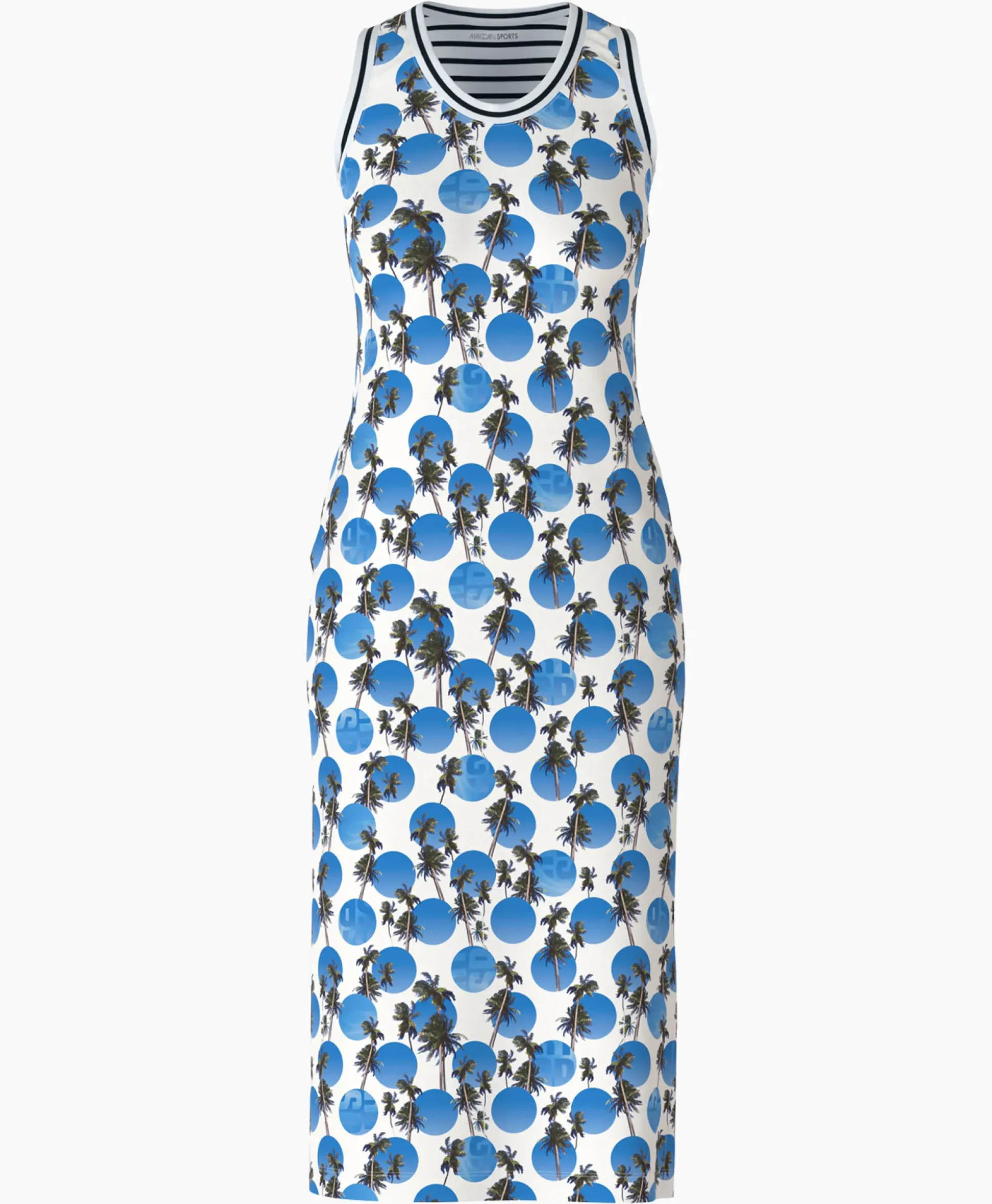 Marccain Sport Jurk Ws 21.49 J78 Donker Blauw