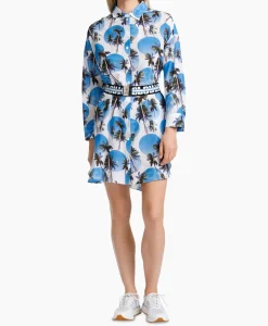 Marccain Sport Jurk Ws 21.42 W44 Donker Blauw