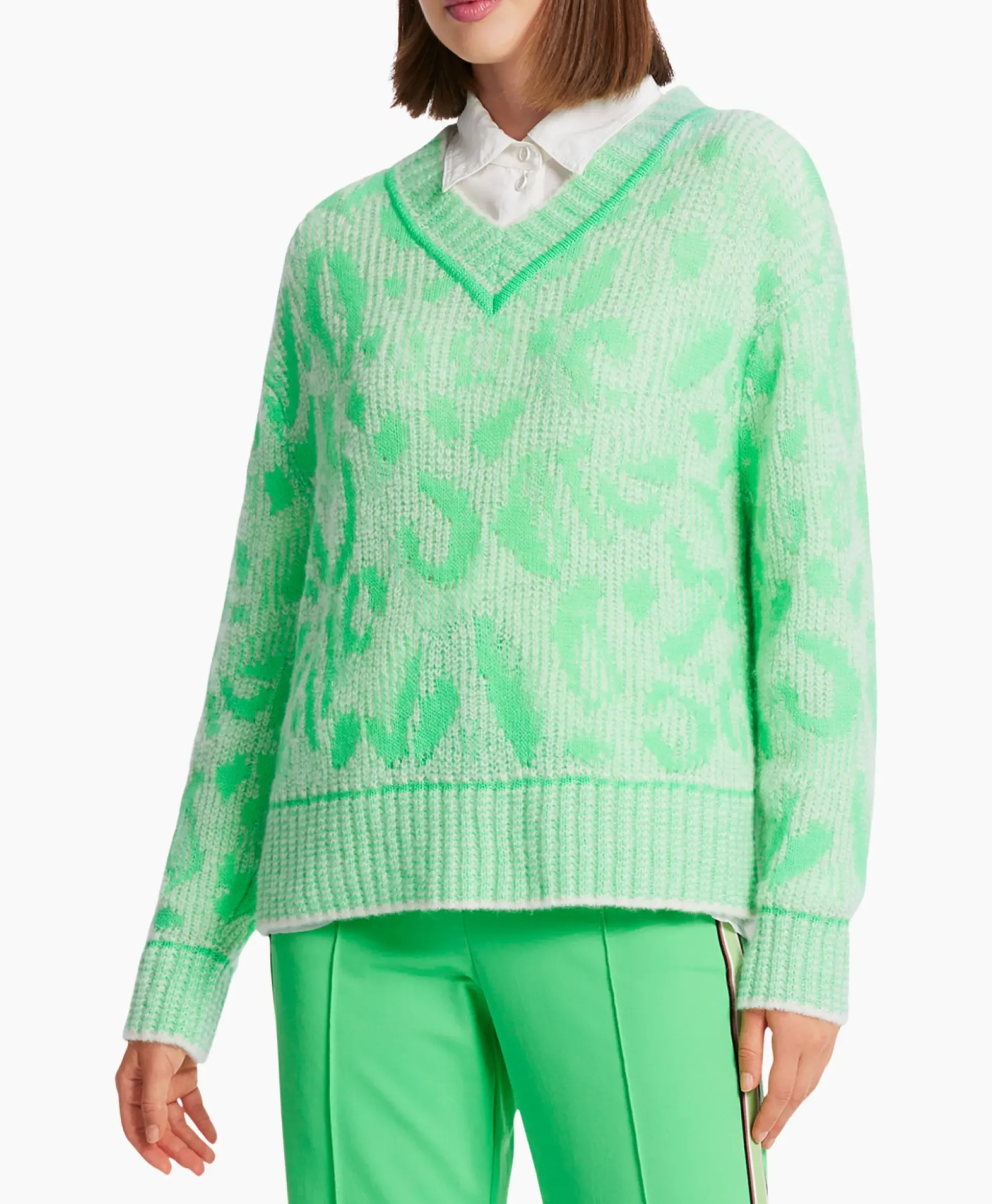Marccain Sport Pullover Ws 41.03 M01 Groen