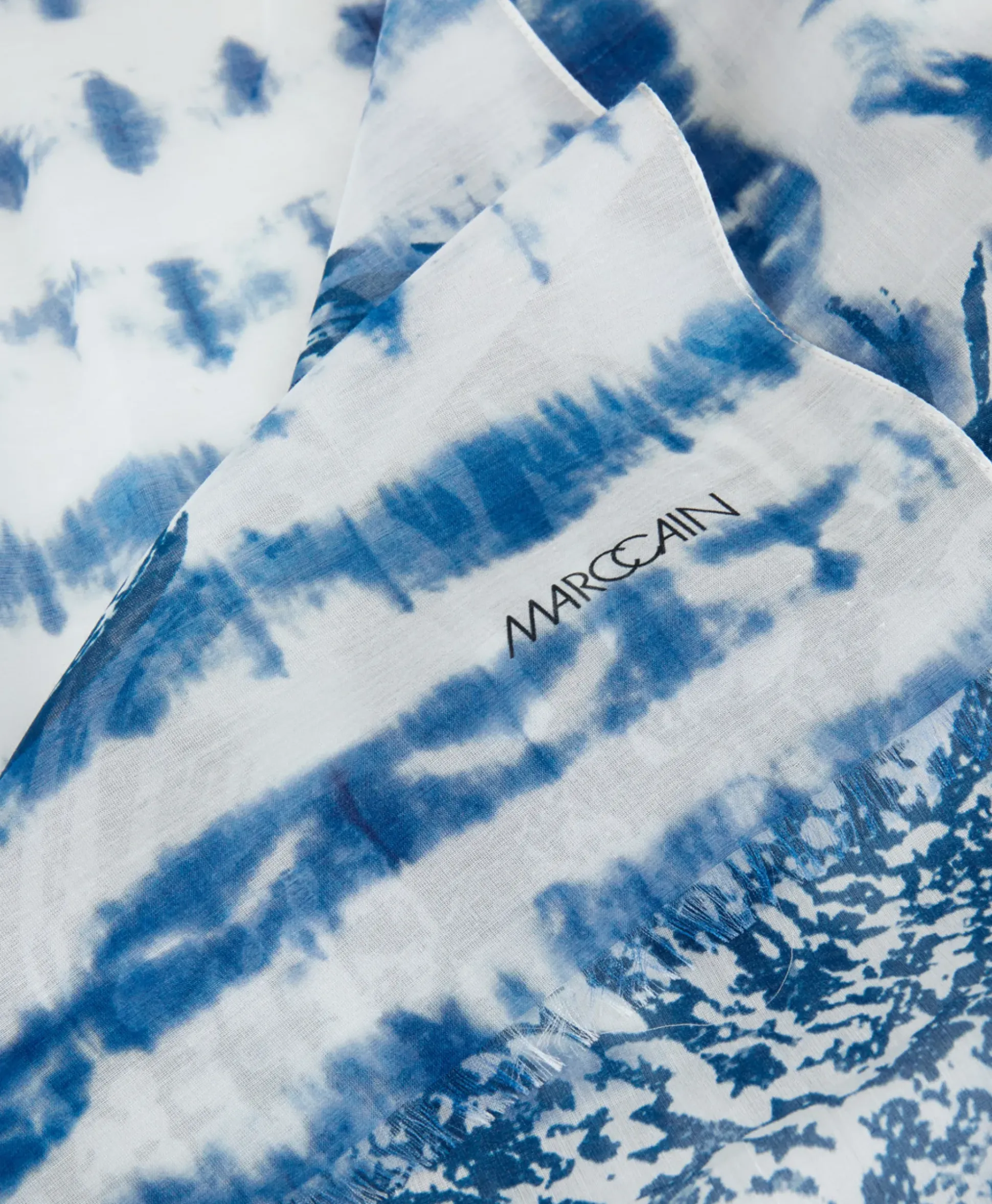 Marccain Sport Sjaal Us B4.07 Z27 Blauw