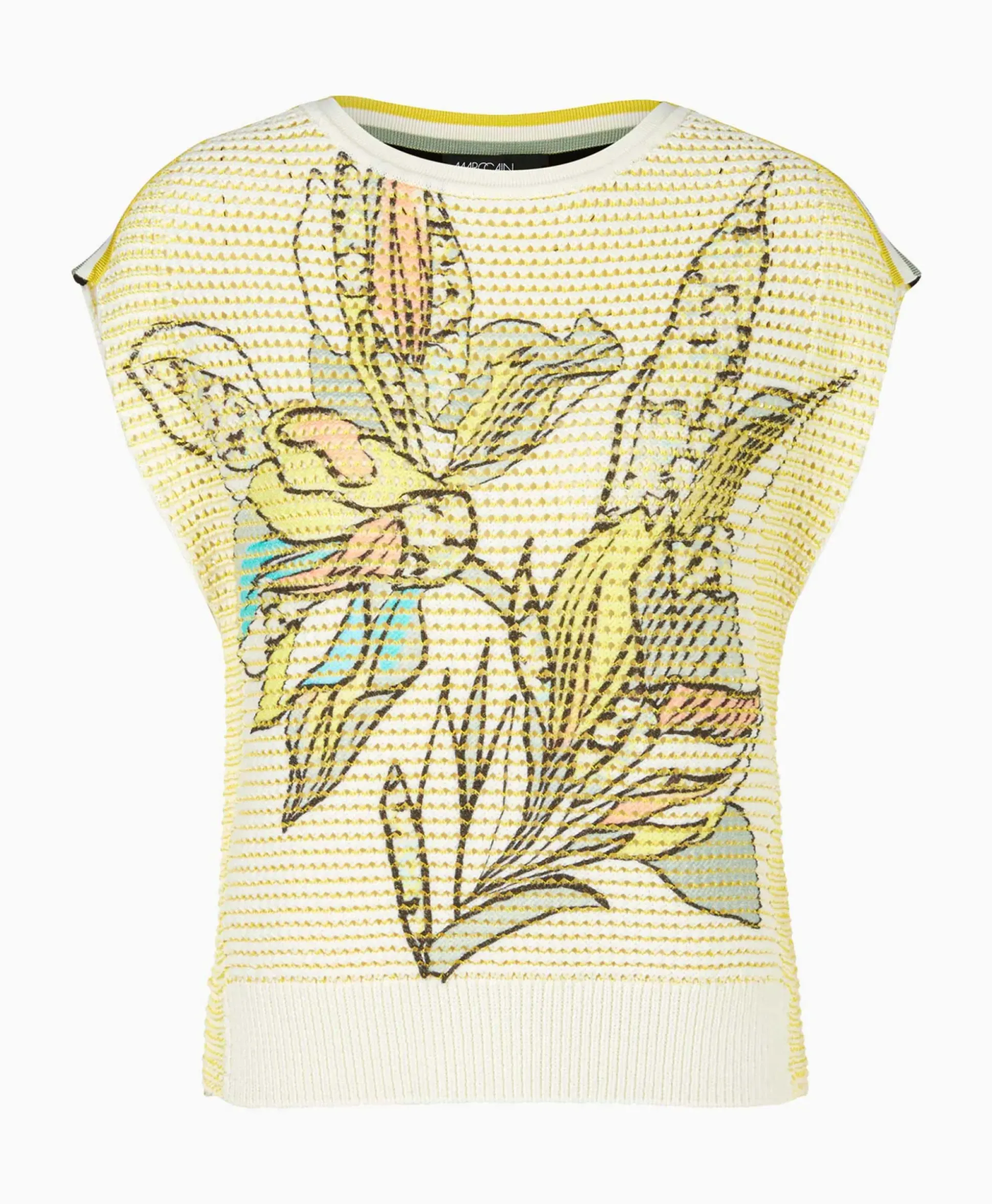 Marccain Sport Top Ws 42.01 M19 Geel