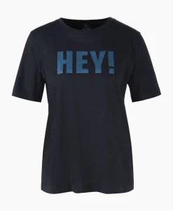 Marccain Sport T-Shirt Vs 48.20 J19 Midden Blauw