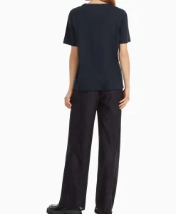 Marccain Sport T-Shirt Vs 48.20 J19 Midden Blauw