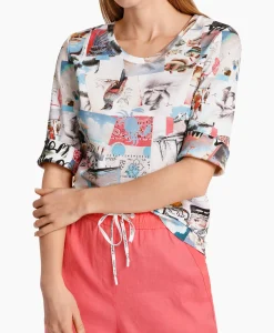 Marccain Sport T-Shirt Ws 48.39 J66 Rood
