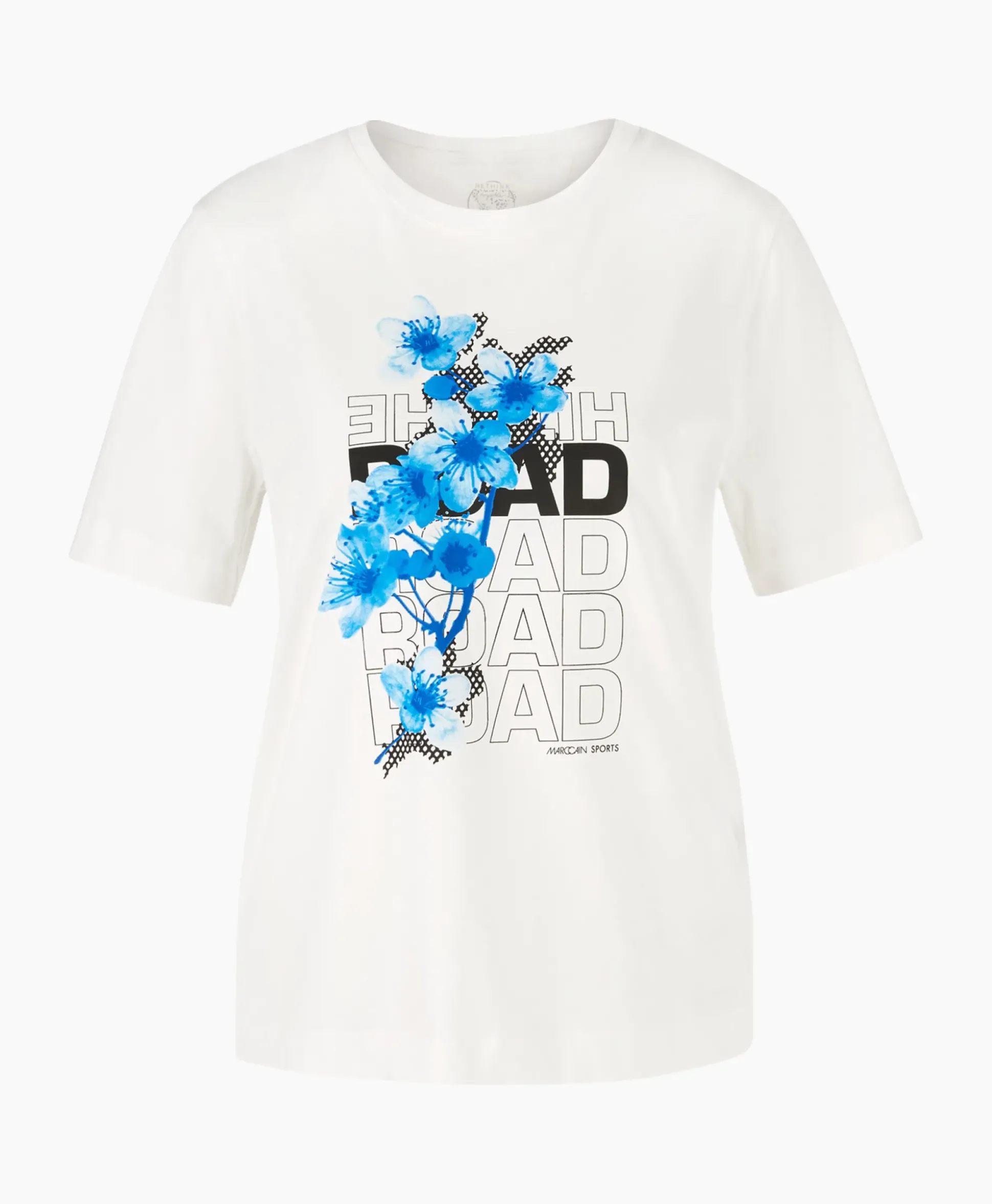 Marccain Sport T-Shirt Ws 48.20 J36 Off White