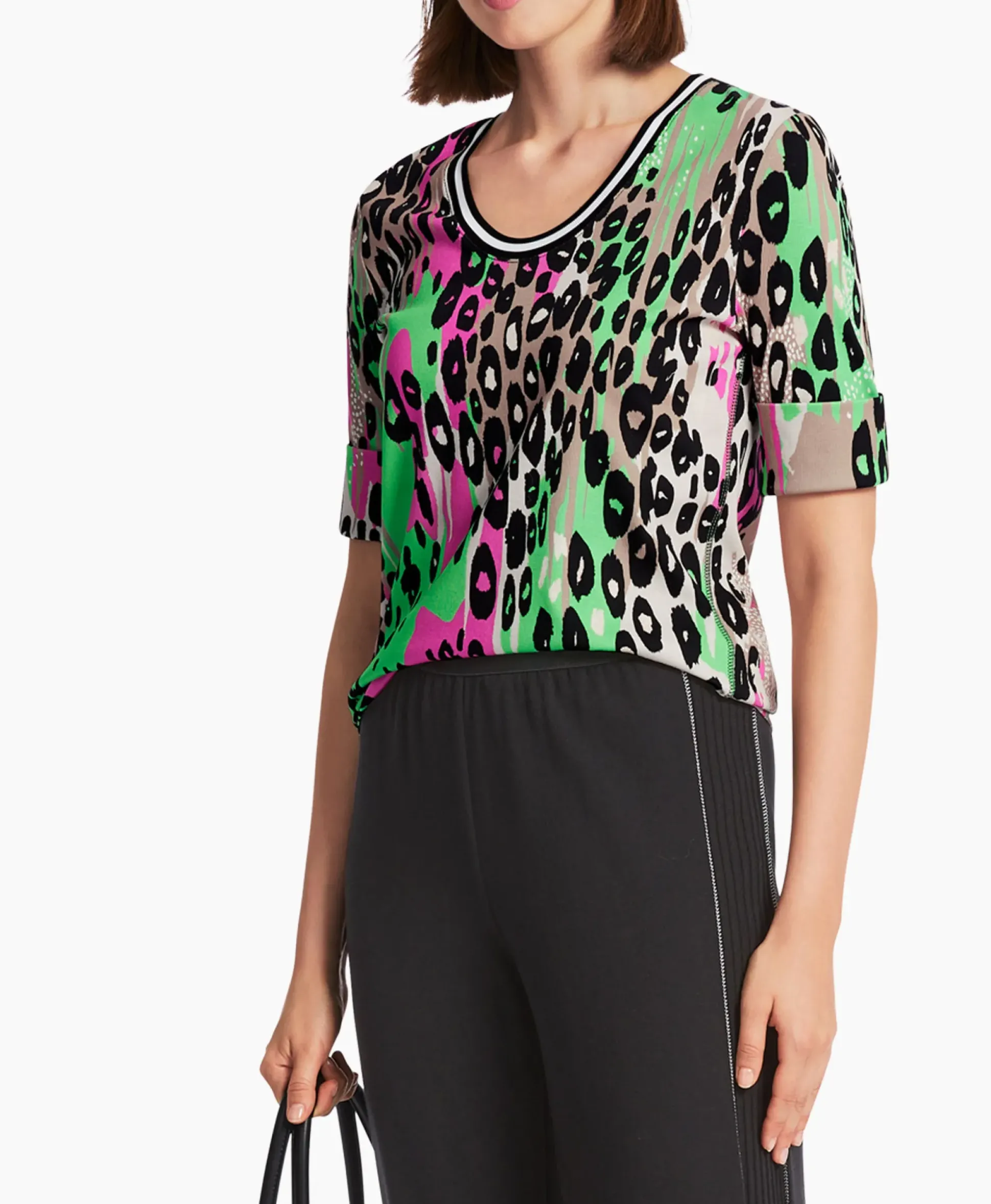 Marccain Sport T-Shirt Ws 48.19 J56 Groen