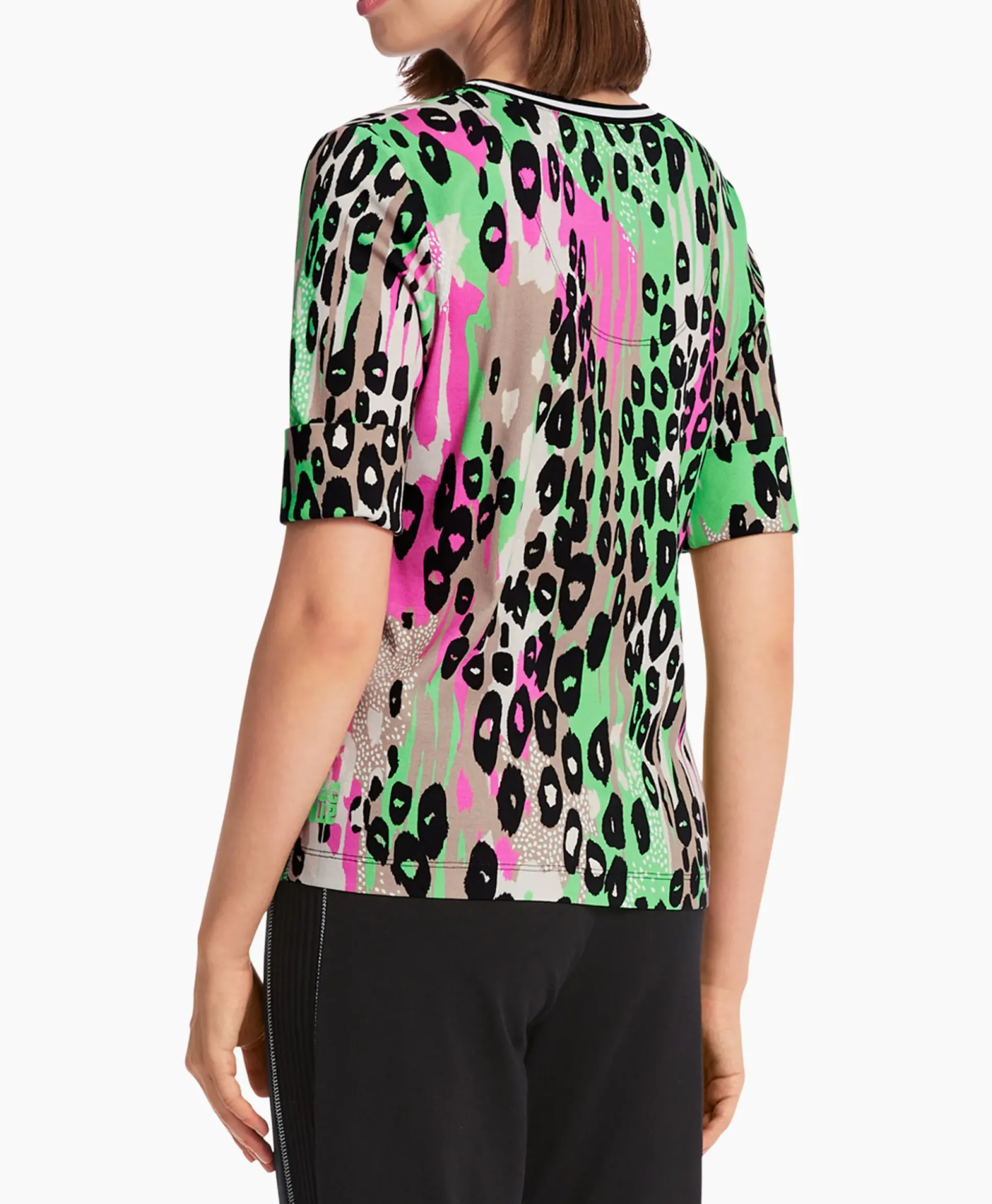Marccain Sport T-Shirt Ws 48.19 J56 Groen
