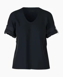 Marccain Sport T-Shirt Ws 48.31 J55 Midden Blauw