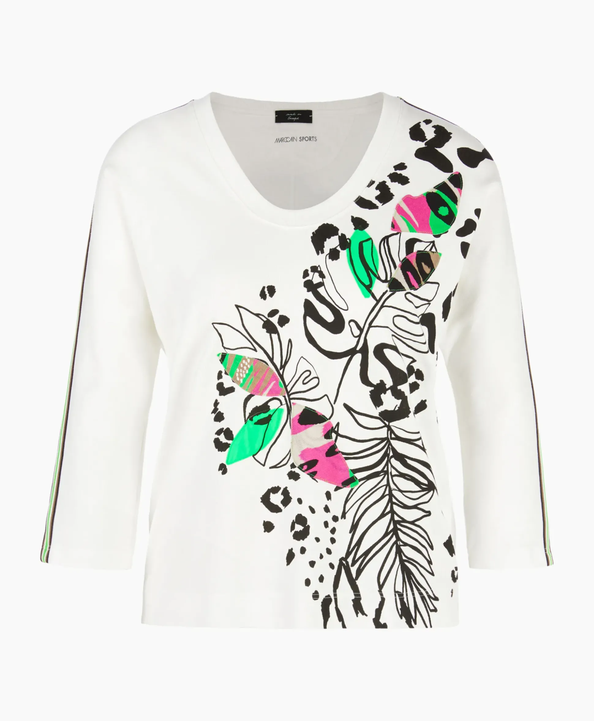 Marccain Sport T-Shirt Ws 48.18 J54 Off White