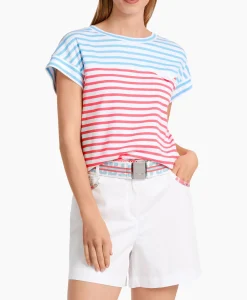 Marccain Sport T-Shirt Ws 48.42 J90 Blauw