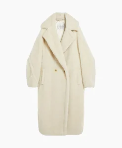 Maxmara Jas Tedgirl Wit