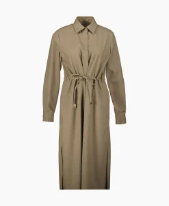 Maxmara Maxi Jurk Monia Bruin