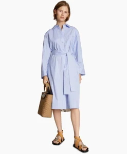 Munthe Midi Jurk Masseila Blauw