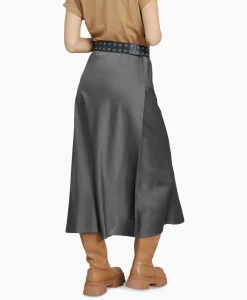 Munthe Midi Rok Babe Groen