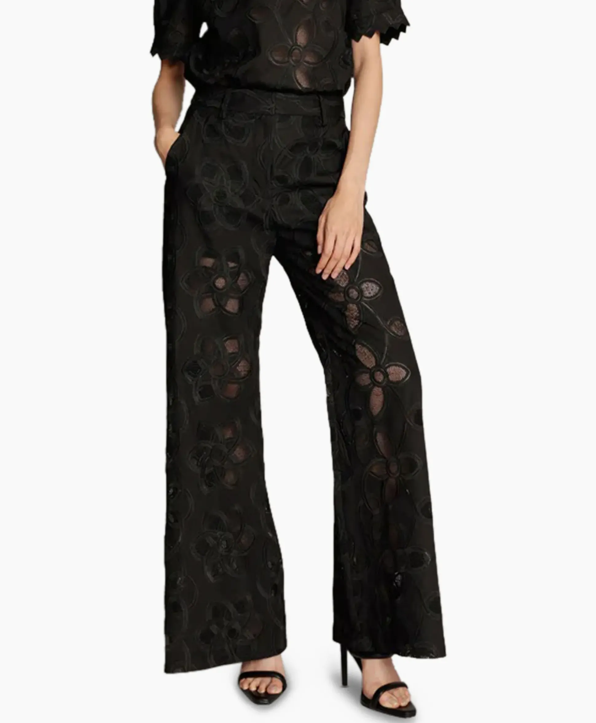 Munthe Pantalon Eileen Zwart