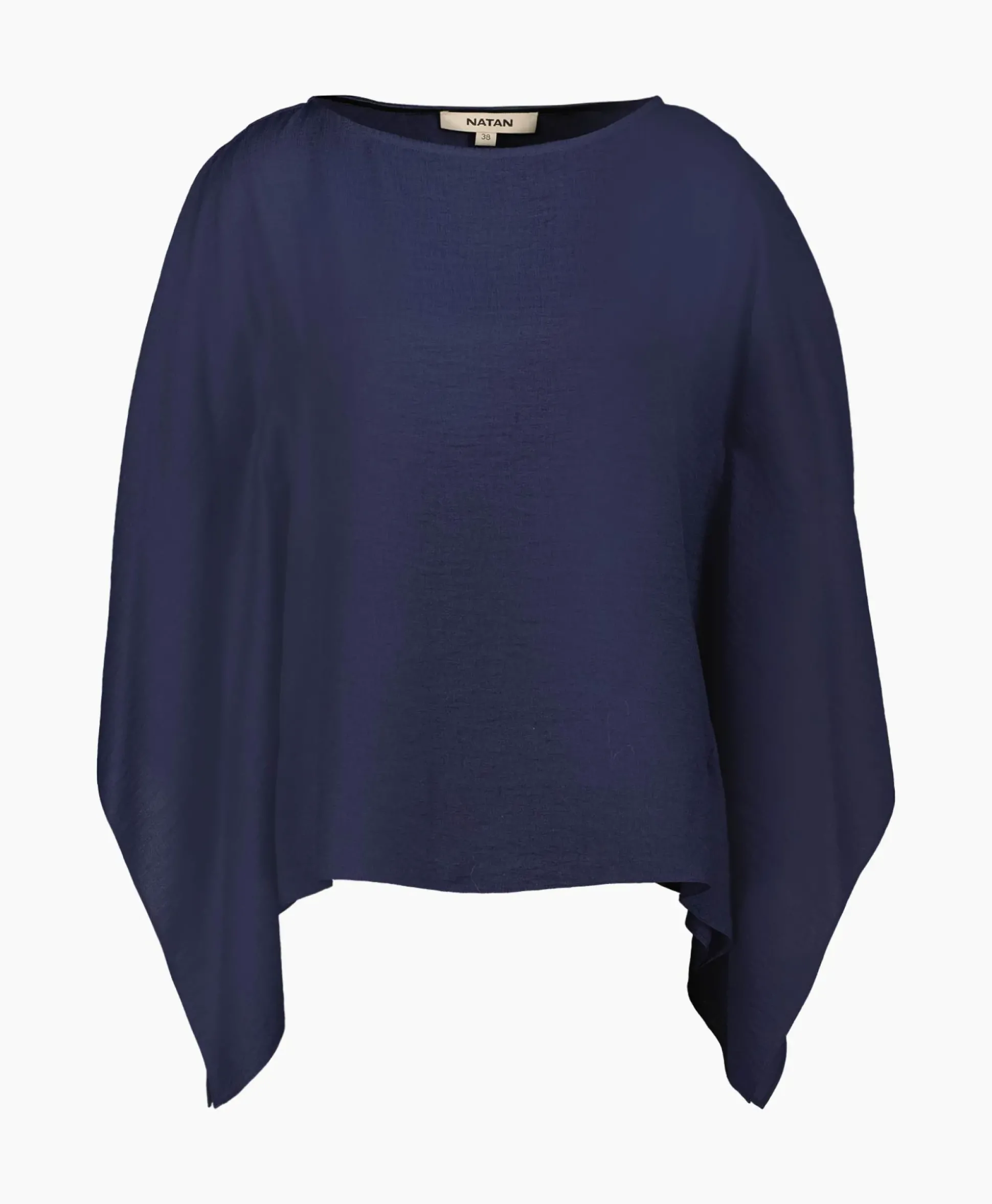 Natan Blouse Alban-J1Tkn01 Donker Blauw