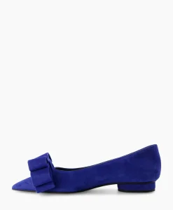 Natan Schoenen Ballerina Cam Electrico Leder Blauw