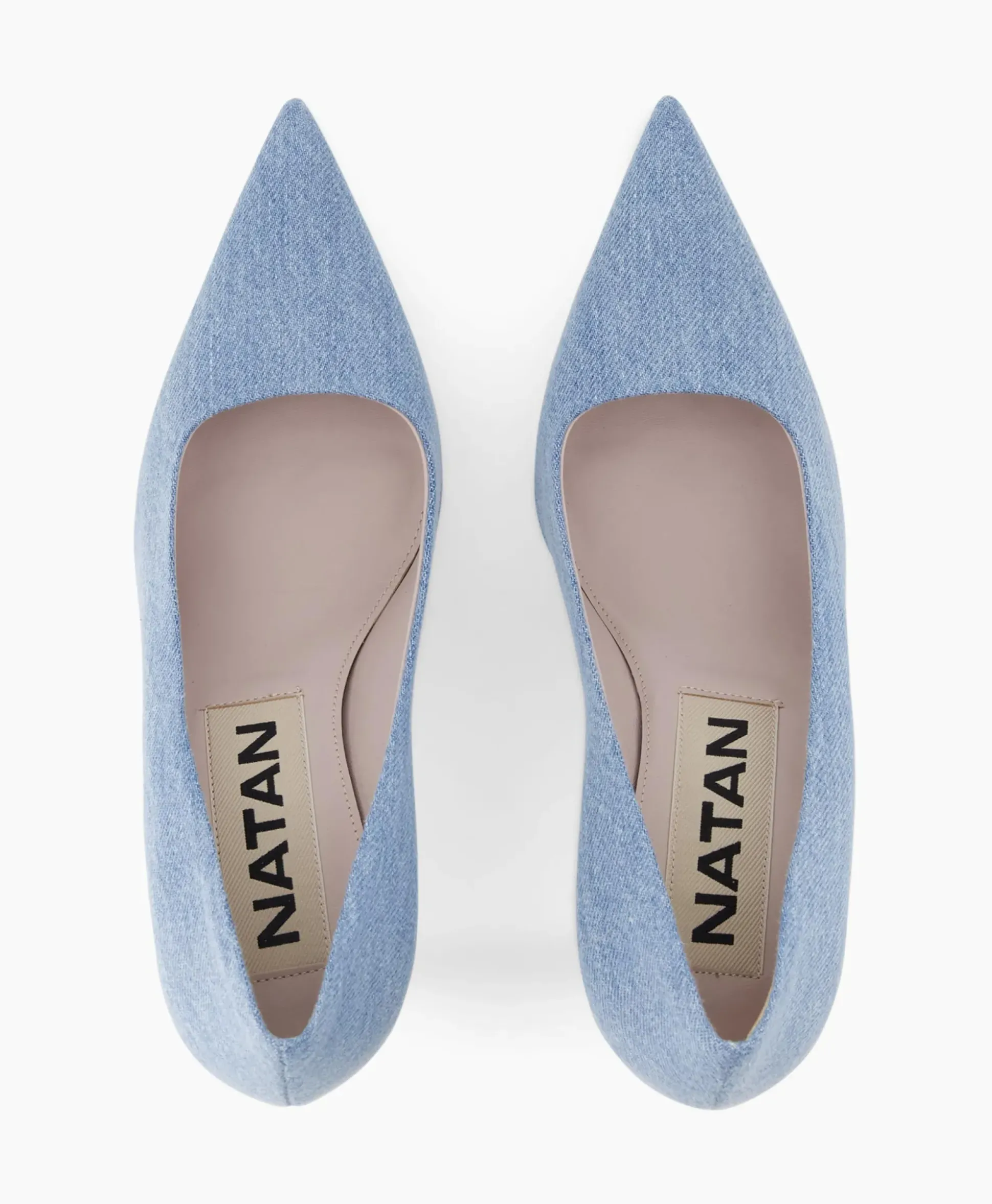 Natan Schoenen Pump Jeans Col. 11 Blauw