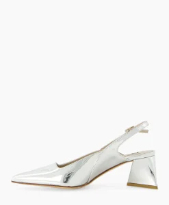 Natan Schoenen Pump Specchio Argento Zilver