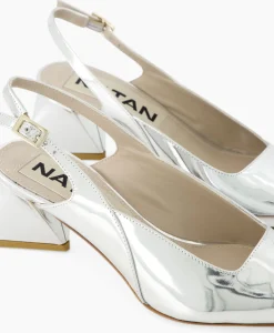 Natan Schoenen Pump Specchio Argento Zilver