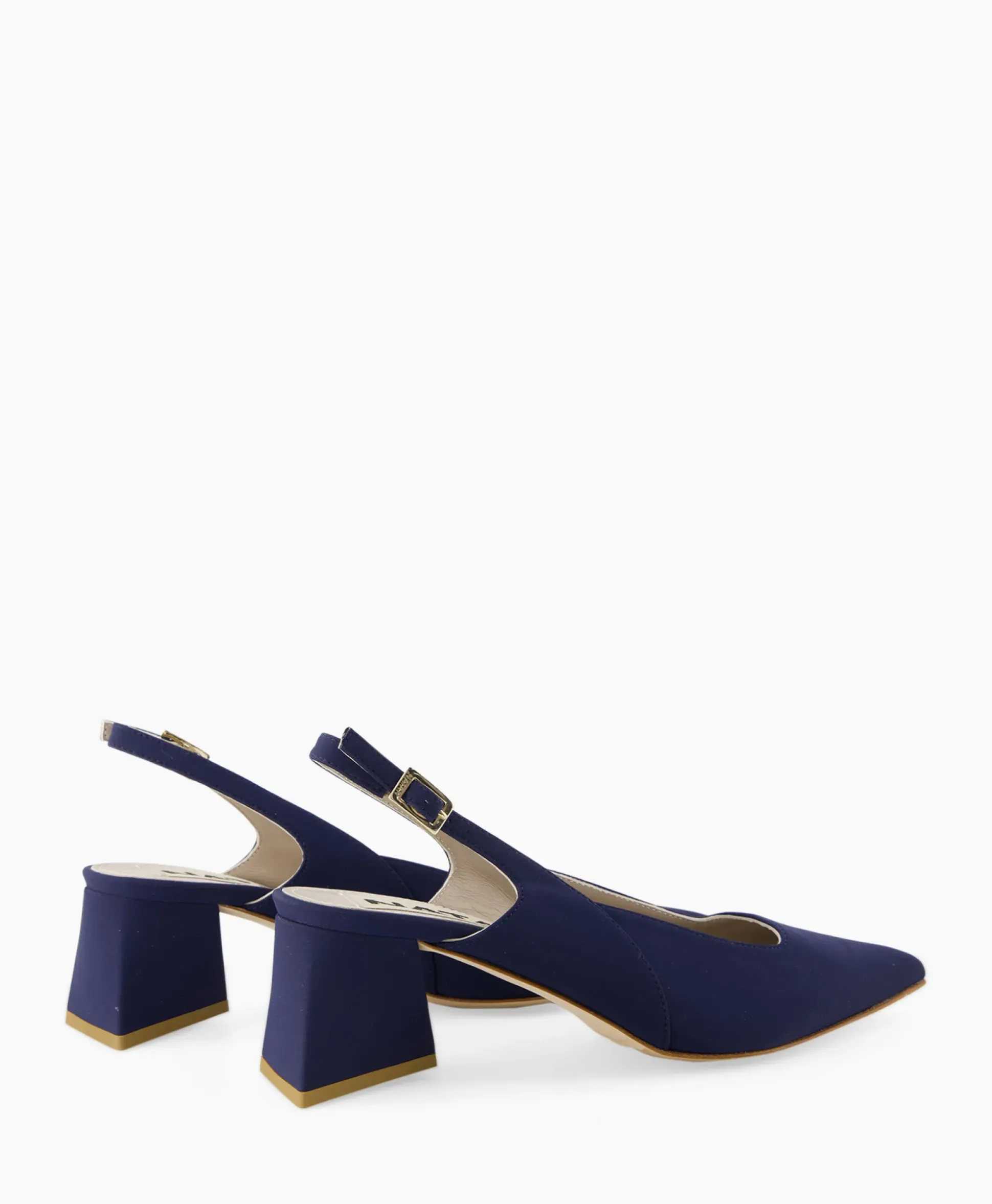 Natan Schoenen Pump Stretch Morelli 9 Blu Scuro Blauw