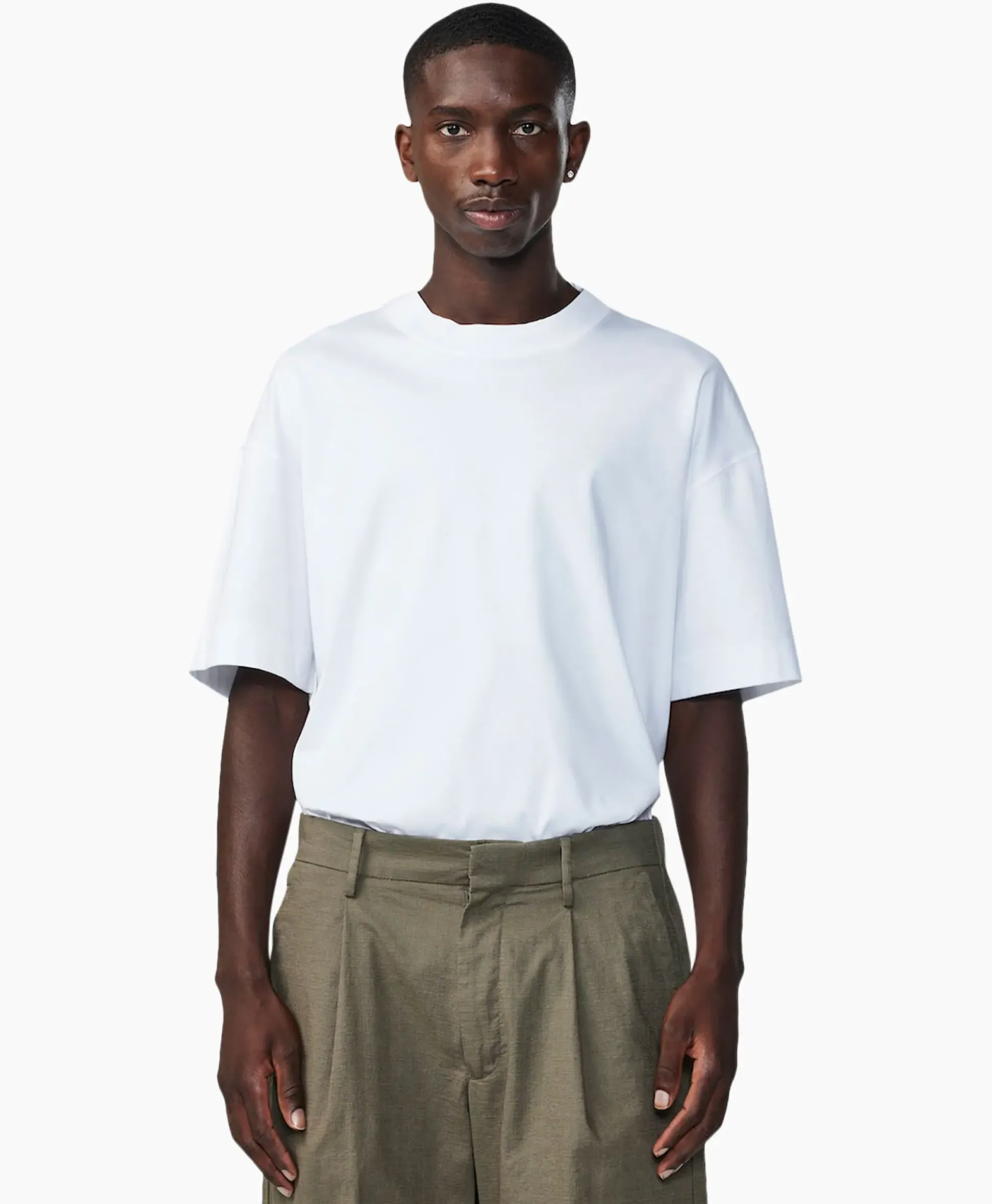 Nn07 T-Shirt Benja Ss Wit