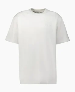 Nn07 T-Shirt Nat Logo Tee Wit
