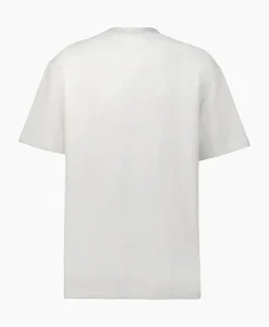 Nn07 T-Shirt Nat Logo Tee Wit