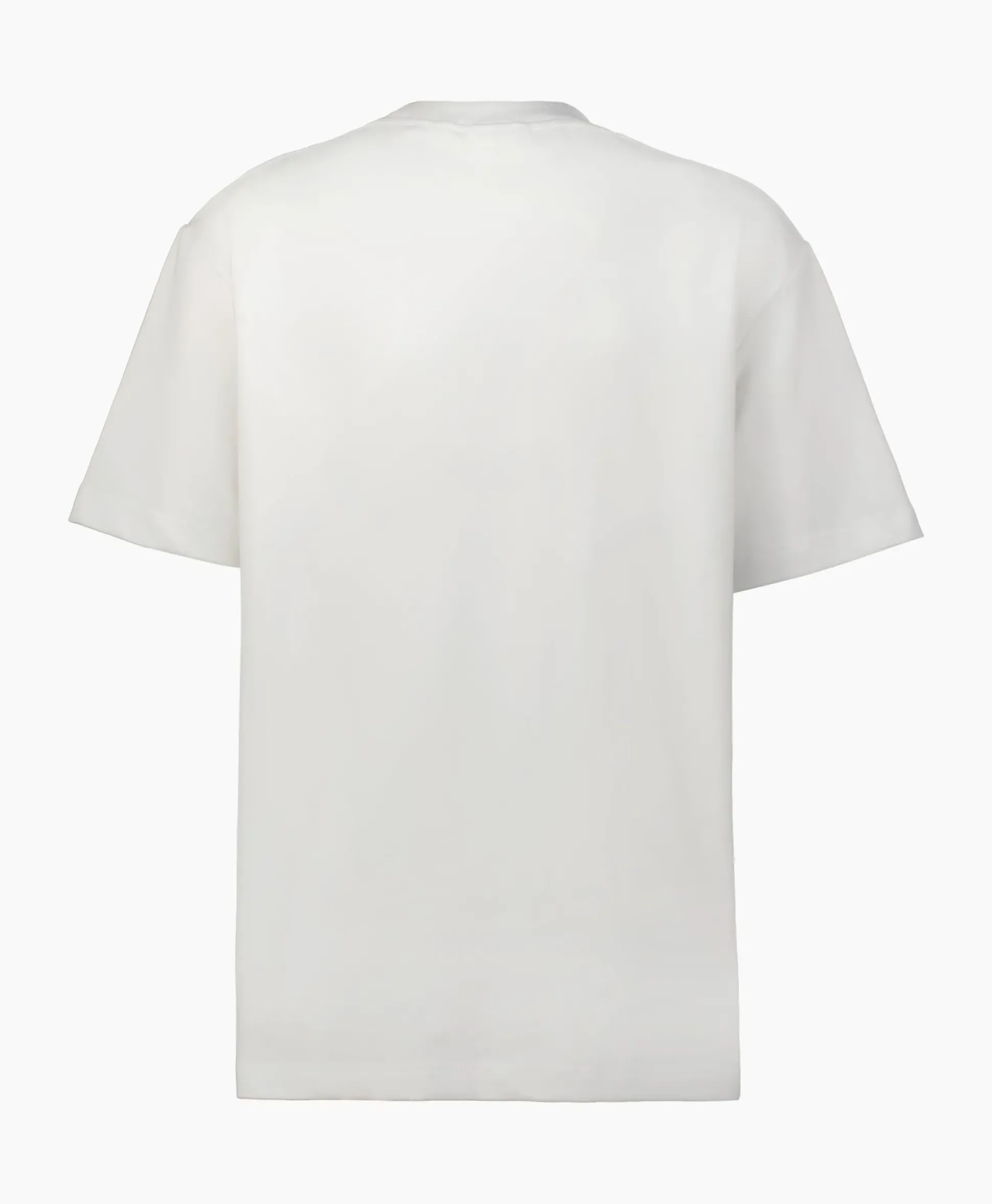 Nn07 T-Shirt Nat Logo Tee Wit