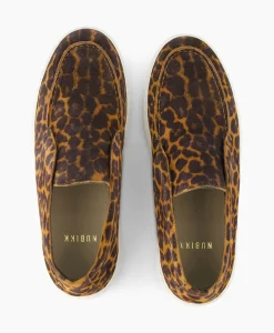 Nubikk Loafer Jiro Sua Bruin Dessin