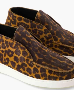 Nubikk Loafer Jiro Sua Bruin Dessin