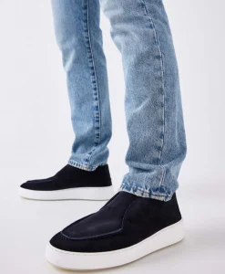 Nubikk Loafer Jiro Suo Donker Blauw