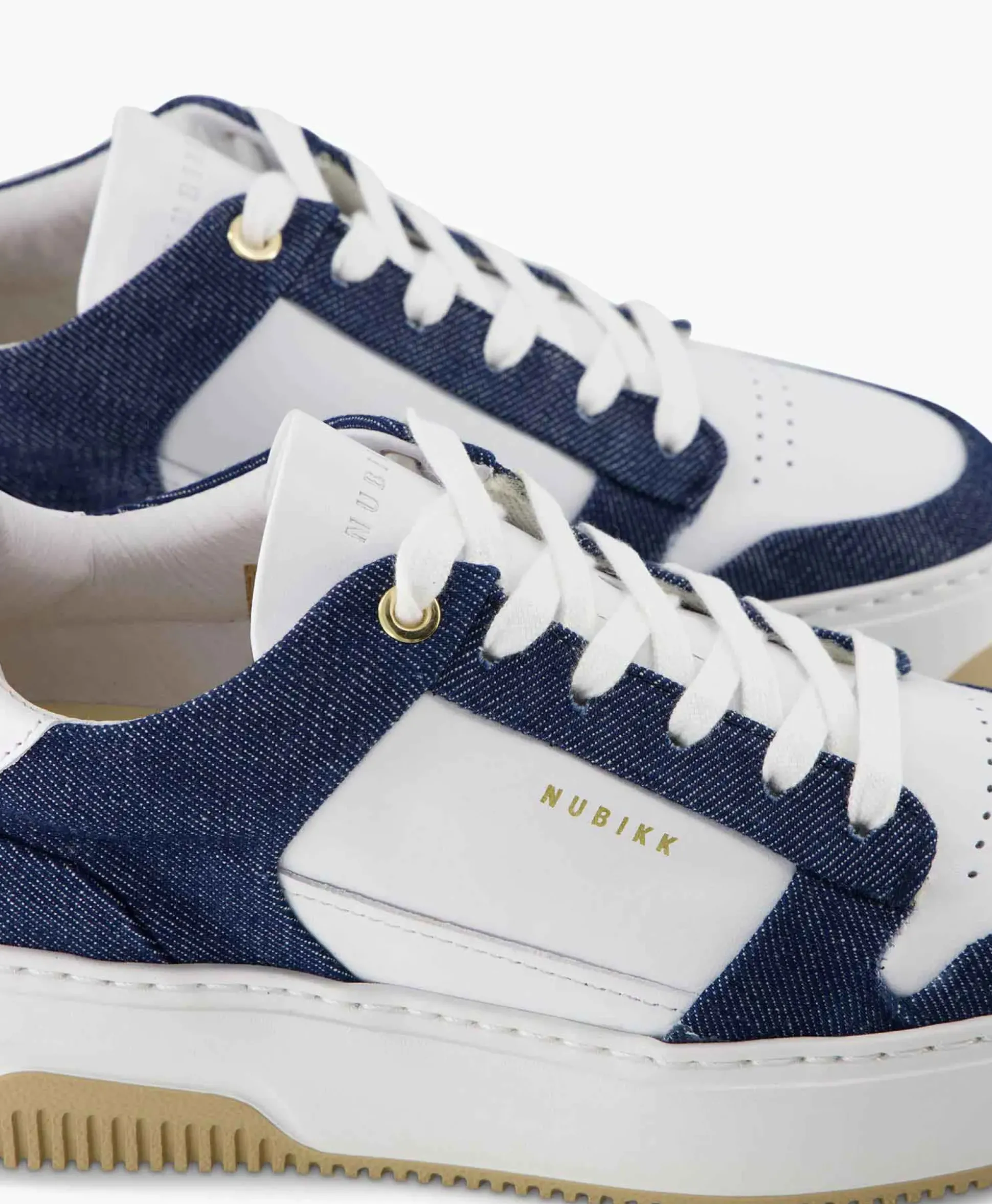 Nubikk Sneaker Basket Court Wit