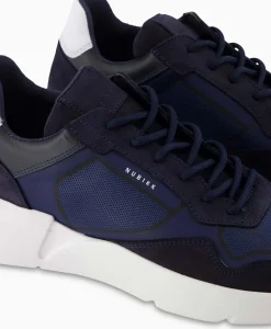 Nubikk Sneaker Roque Road Curl Donker Blauw