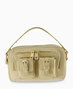 Nunoo Bags Schouder / Hand Tas Helena Buckle New Zealand Beige