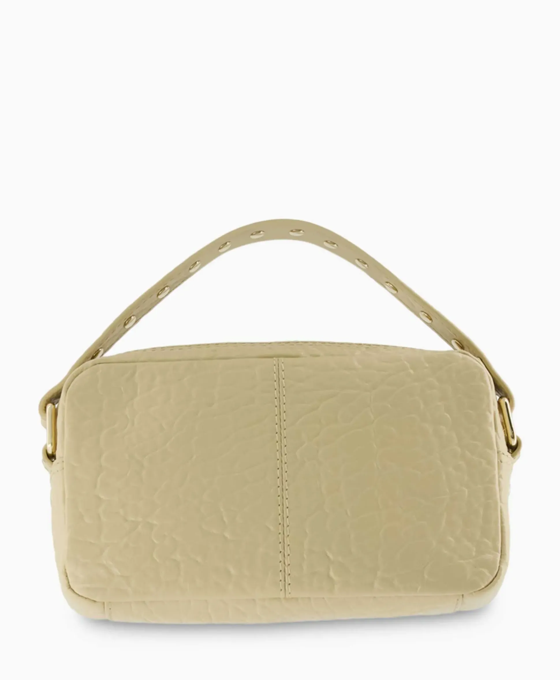 Nunoo Bags Schouder / Hand Tas Helena Buckle New Zealand Beige
