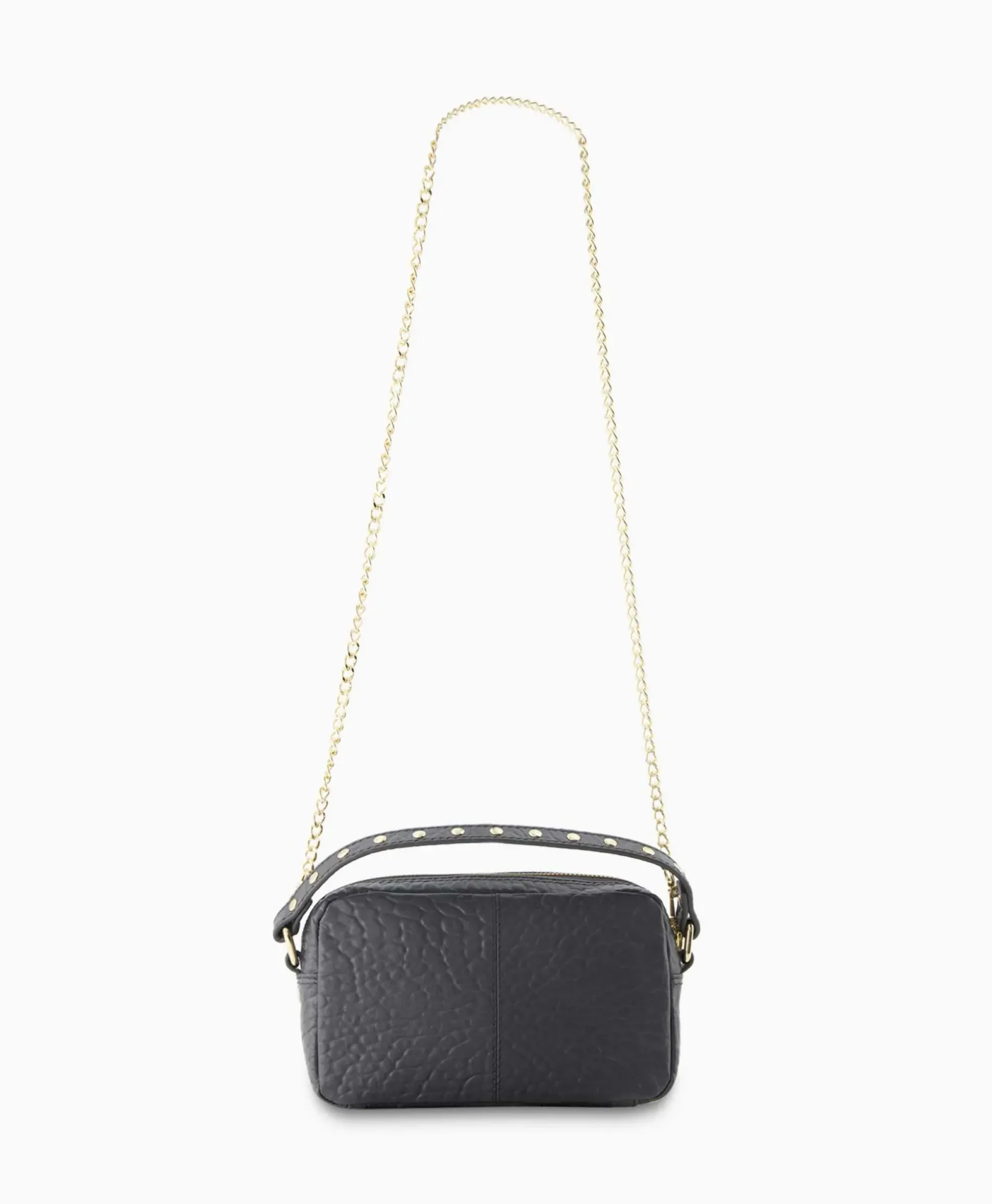 Nunoo Bags Schouder / Hand Tas Helena Buckle New Zealand Grijs