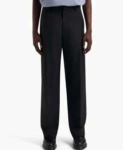 Olaf Hussein Broek Tailored Zwart