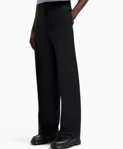 Olaf Hussein Broek Tailored Zwart