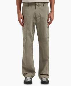 Olaf Hussein Cargobroek Nylon Cargo Grijs